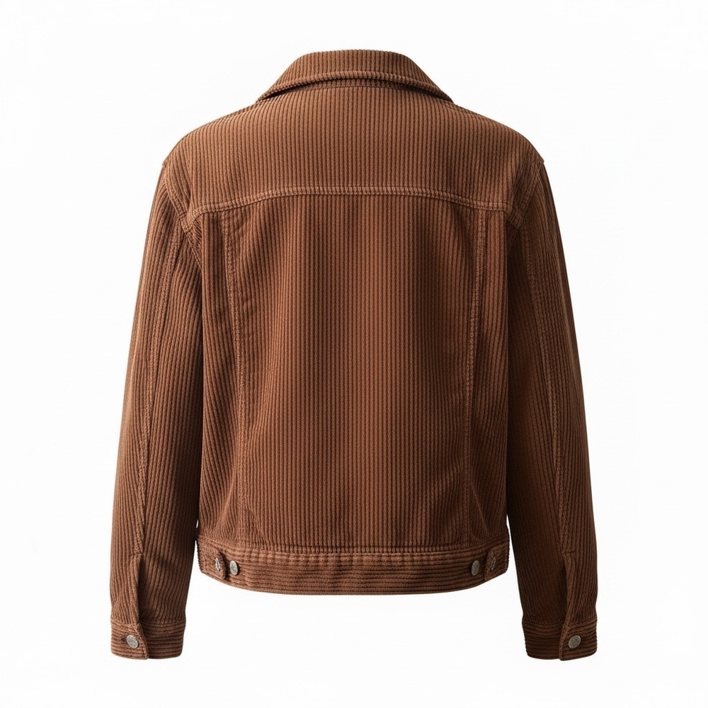 PacSun Brown Corduroy Jean Jacket - Picture 3 of 5